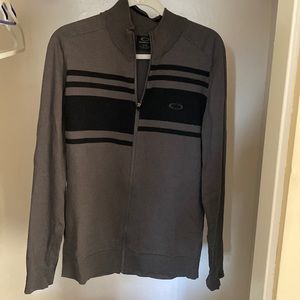 Oakley Zip Up Mens Sweater